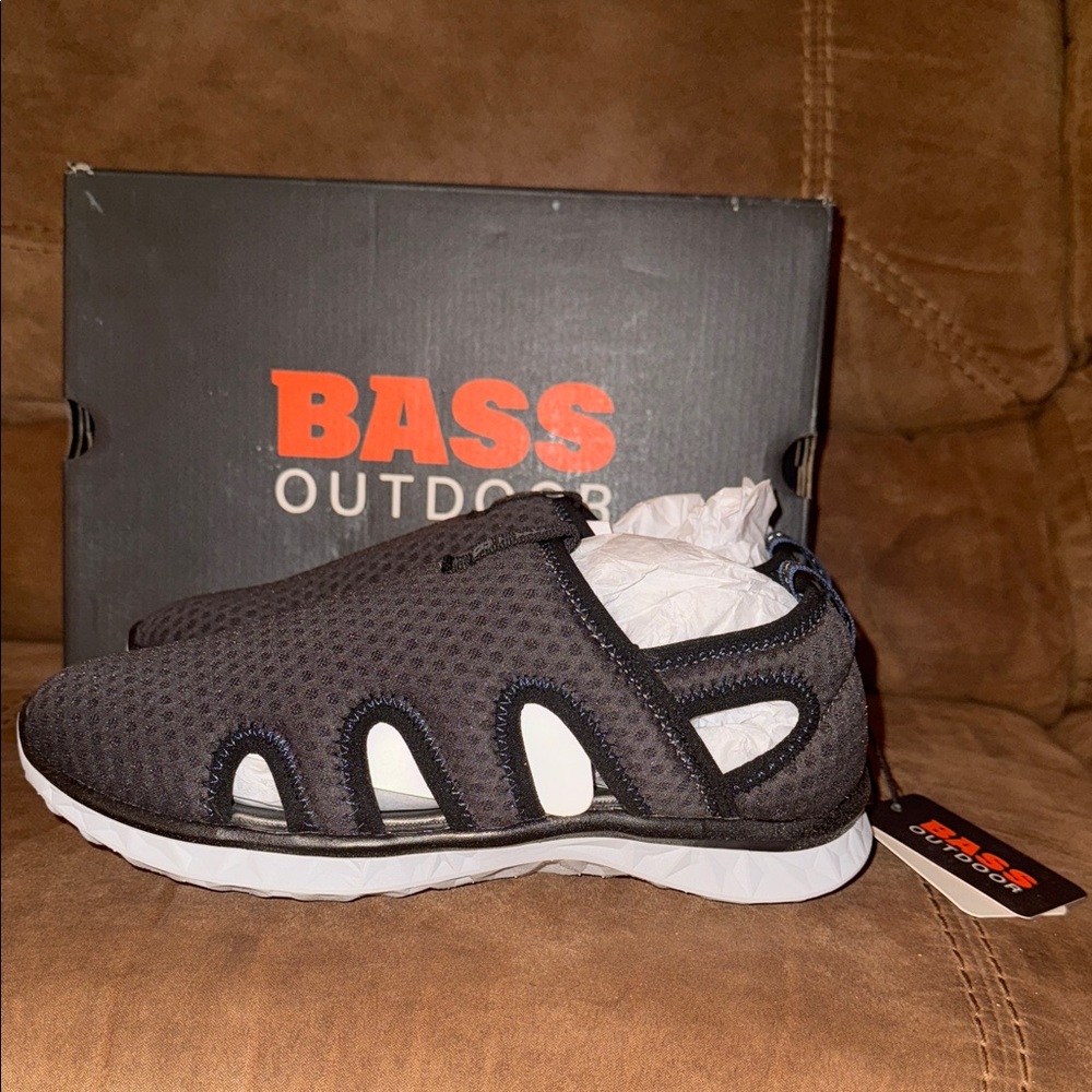 Women’s Bass Outdoor Hex Mesh Vent Hiking Shoe in Asphalt New in Box Size 6.5